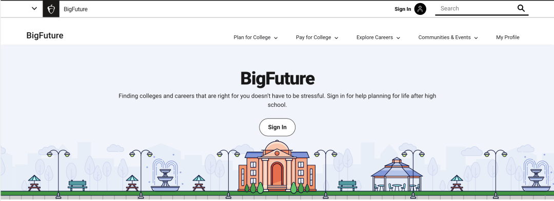 美国留学选校调研官方工具——BigFuture大未来